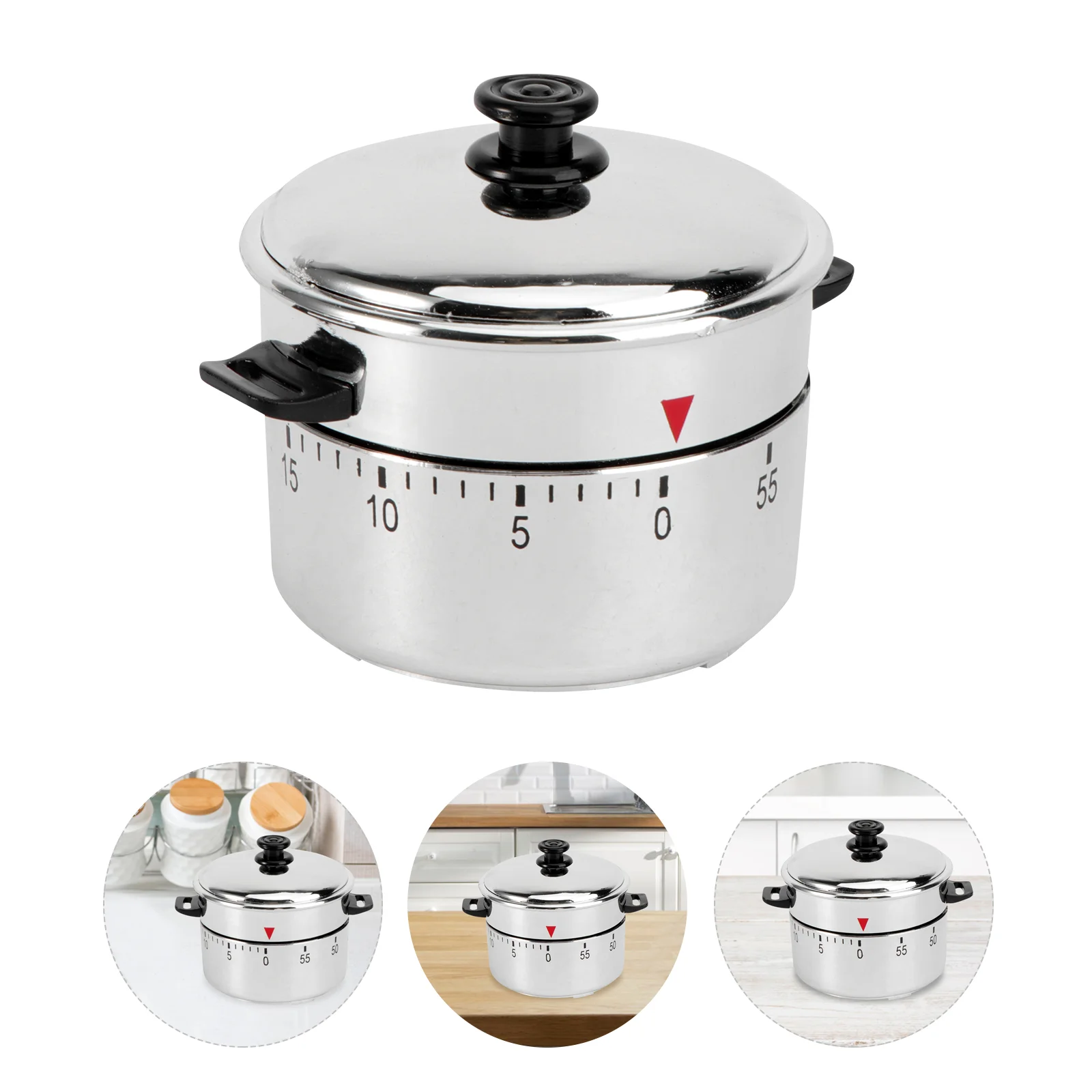 Cooking Utensils Pot Shaped Timer Kitchen Timers Baking Countdown Reminder Kid Clock 
Cooking Utensils Pot Shaped Timer Kitchen Timers Baking Countdown Reminder Kid Clock