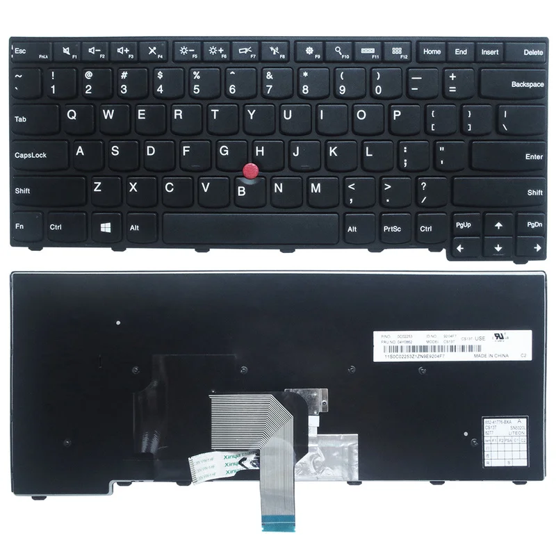Новая английская клавиатура для ноутбука IBM Lenovo Thinkpad T440 E431 E440 T460 T440S T431S T440P T450 T450S
Новая английская клавиатура для ноутбука IBM Lenovo Thinkpad T440 E431 E440 T460 T440S T431S T440P T450 T450S