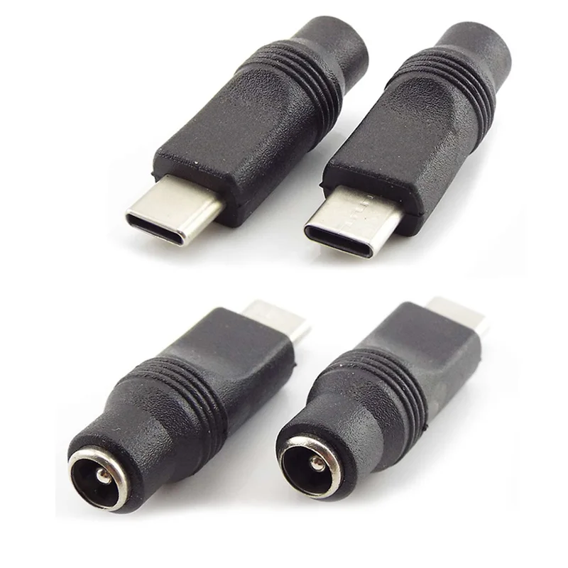 1pcs DC Power Adapter Converter Type-C USB Male to 5.5x2.1mm Female Jack Connector for Laptop Notebook Computer PC Mobile Phone
1pcs DC Power Adapter Converter Type-C USB Male to 5.5x2.1mm Female Jack Connector for Laptop Notebook Computer PC Mobile Phone