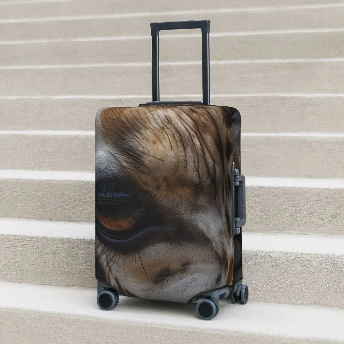 Giraffe Suitcase Cover Animal Eyes Eye Close-up Business Protection Holiday Elastic Luggage Case
Giraffe Suitcase Cover Animal Eyes Eye Close-up Business Protection Holiday Elastic Luggage Case
