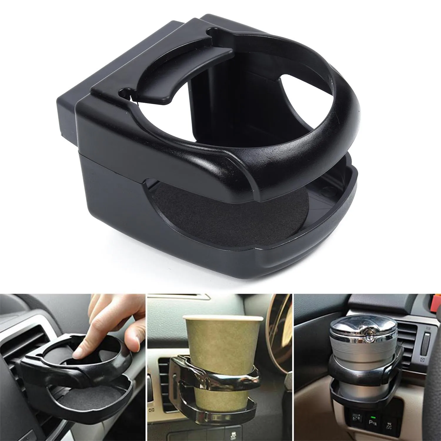 

Car Outlet Air Vent Mount Can Holder Water Drinking Bottle Insert Holder Vehicle Cup Stand Bracket Car Vents Cup Rack Accessorie