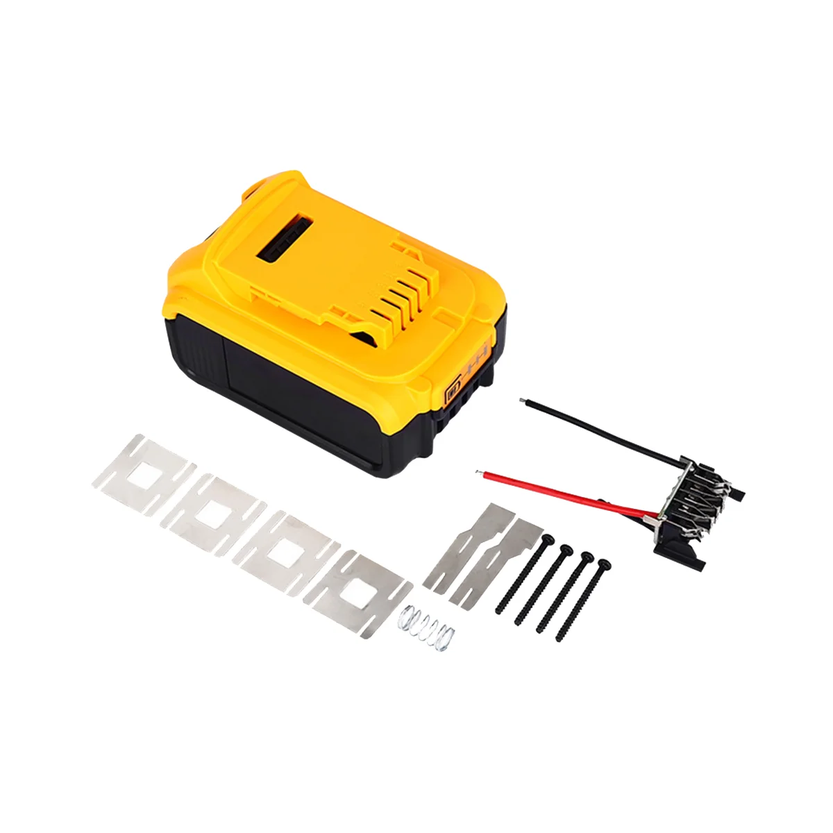 Battery Plastic Case+18650 Lithium Battery Protective Board for Battery Tool 5-Cell Battery Case Circuit Board
Battery Plastic Case+18650 Lithium Battery Protective Board for Battery Tool 5-Cell Battery Case Circuit Board