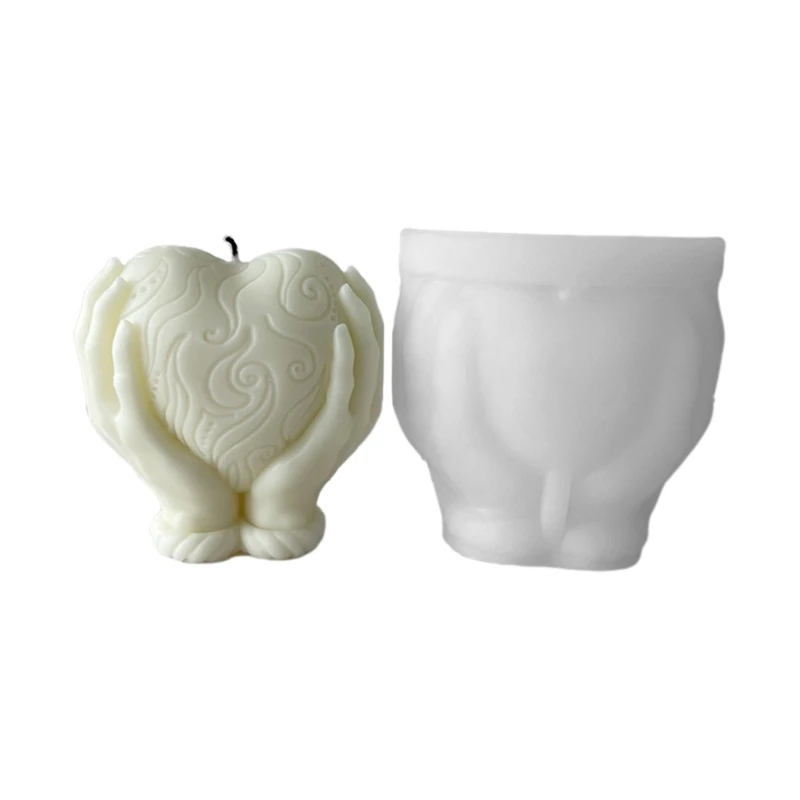 E0BF Silicone Candle Mold Holding Heart Scented Candle Soap Mould Chocolate Cake Mold DIY Plaster Resin Molds Table Ornaments
E0BF Silicone Candle Mold Holding Heart Scented Candle Soap Mould Chocolate Cake Mold DIY Plaster Resin Molds Table Ornaments