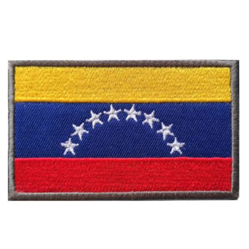 Embroidery Flag Badges Hook and Loop Venezuela patch for clothes Cap Backpack Deal with it Strange things Stickers
Embroidery Flag Badges Hook and Loop Venezuela patch for clothes Cap Backpack Deal with it Strange things Stickers