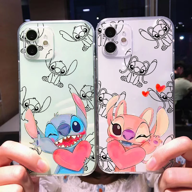 Disney Cartoon Stitch For iPhone 11 Pro Max 12 13 Pro Mini X XR XS Max Se2 6 6S 7 8 Plus Clear Phone Case Shockproof Shell
Disney Cartoon Stitch For iPhone 11 Pro Max 12 13 Pro Mini X XR XS Max Se2 6 6S 7 8 Plus Clear Phone Case Shockproof Shell