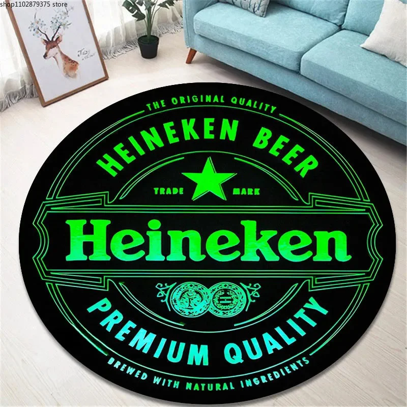 Beer Logo Carpet Round Carpet Bedroom Living Room Bathroom Balcony Restaurant Rug Non-slip Floor Mat Photography Props Area Rug
Beer Logo Carpet Round Carpet Bedroom Living Room Bathroom Balcony Restaurant Rug Non-slip Floor Mat Photography Props Area Rug