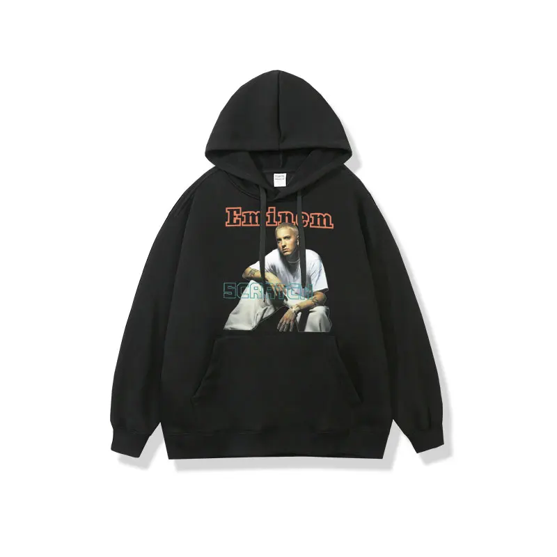 Rapper Eminem Scratch Graphic Hoodie Men's Oversized Hip Hop Sweatshirt Hood Pullover Men's Black Streetwear Man Fashion Hoodies
Rapper Eminem Scratch Graphic Hoodie Men's Oversized Hip Hop Sweatshirt Hood Pullover Men's Black Streetwear Man Fashion Hoodies