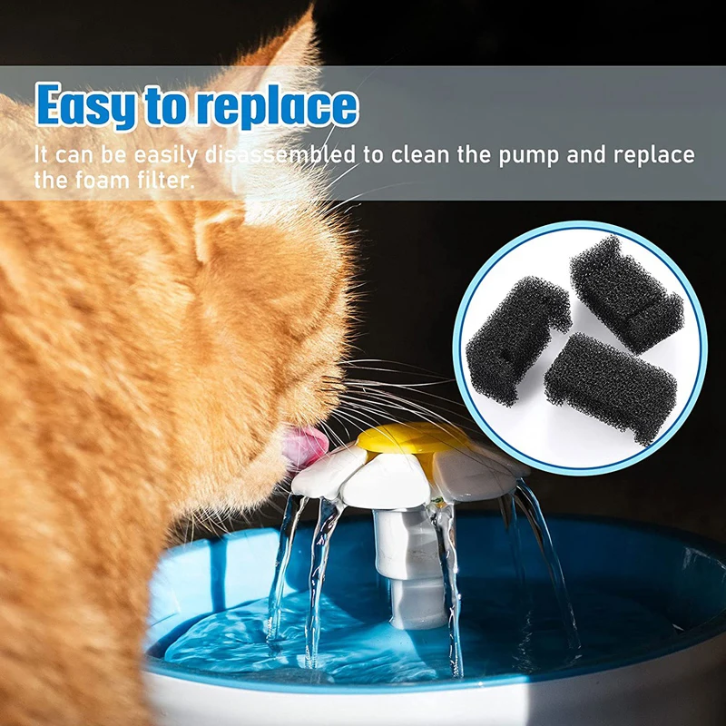 4/6/8/12PCS Sponge Filter For Cat Fountain Replacement Pet Fountain Foam Filter Sponge Foam Filter For Pet Dog Cat Fountain
4/6/8/12PCS Sponge Filter For Cat Fountain Replacement Pet Fountain Foam Filter Sponge Foam Filter For Pet Dog Cat Fountain