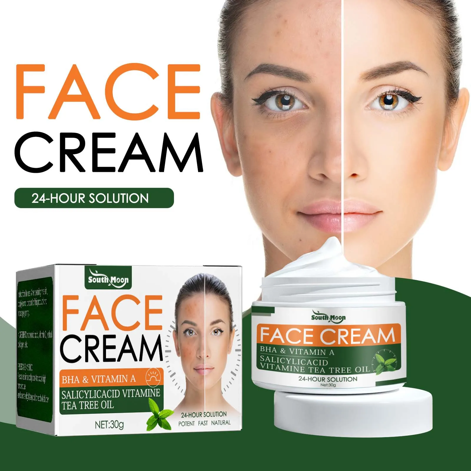 Acne Removal Cream Fades Acne Scars, Acne Repairs, Acne Spots, Pimples, Cleansing, Brightening Repair Cream
Acne Removal Cream Fades Acne Scars, Acne Repairs, Acne Spots, Pimples, Cleansing, Brightening Repair Cream