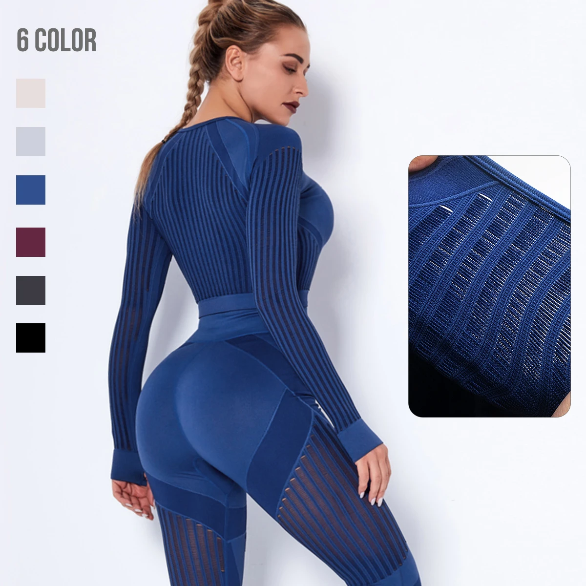 Women Yoga Set Gym Clothing Female Sport Fitness Suit Running Clothes Yoga Top+ Leggings Women Seamless Gym Yoga Suits
Women Yoga Set Gym Clothing Female Sport Fitness Suit Running Clothes Yoga Top+ Leggings Women Seamless Gym Yoga Suits