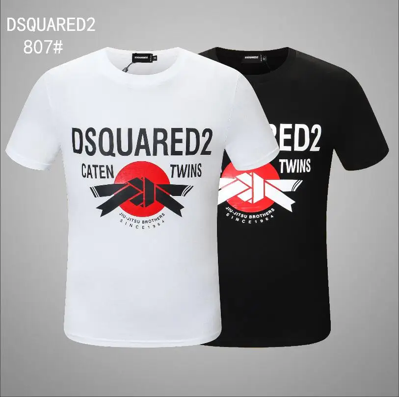 DSQUARED2 New Short-sleeved T-shirt Men's Letter Printing Fashion Trend D2 Summer Youth Shirt 807
DSQUARED2 New Short-sleeved T-shirt Men's Letter Printing Fashion Trend D2 Summer Youth Shirt 807