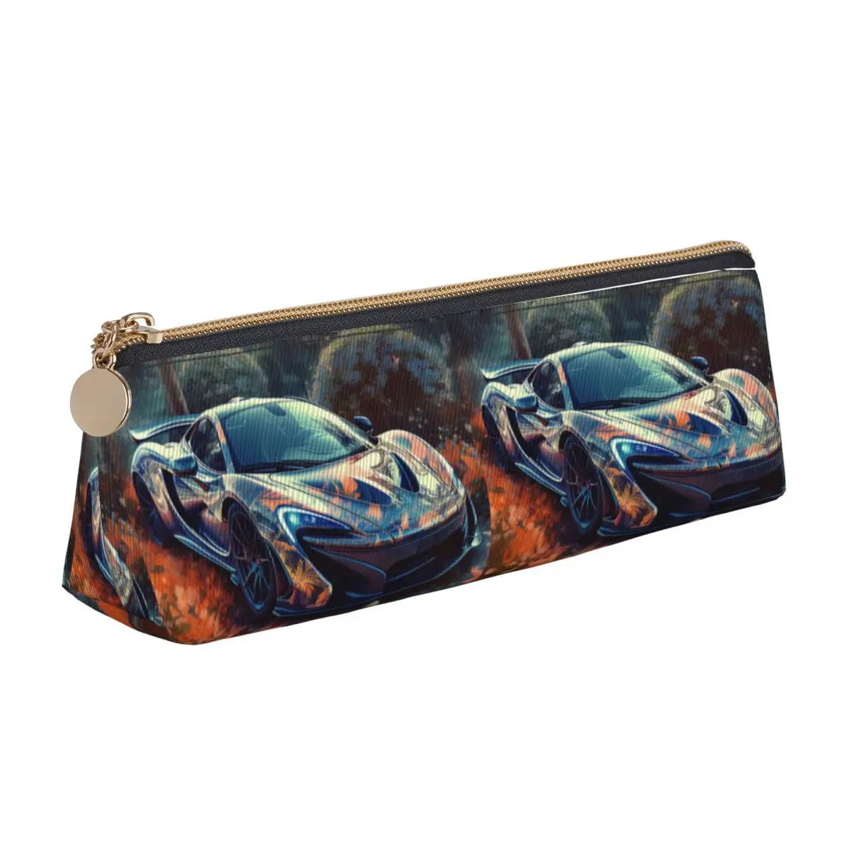 Powerful Sports Car Triangle Pencil Case Neon Colorful Painting Teens University Zipper Pencil Box Fashion Leather Pen Bag
Powerful Sports Car Triangle Pencil Case Neon Colorful Painting Teens University Zipper Pencil Box Fashion Leather Pen Bag