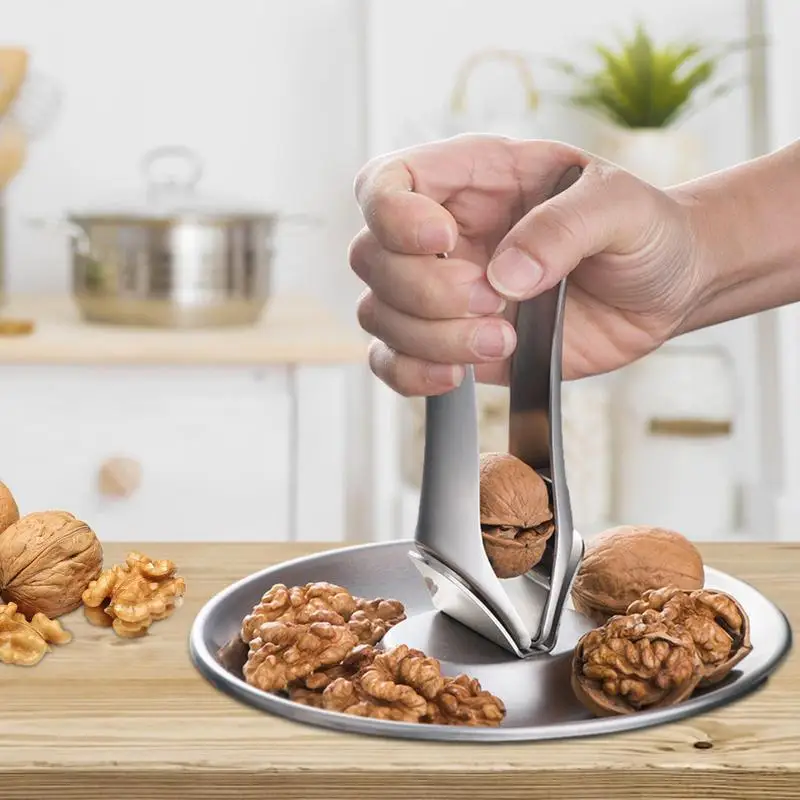 Heavy Duty Stainless Steel Pecan Nutcracker Plier Tool Multifunctional Nut Shell Cracker Seafood Cracker Walnut Opener
Heavy Duty Stainless Steel Pecan Nutcracker Plier Tool Multifunctional Nut Shell Cracker Seafood Cracker Walnut Opener