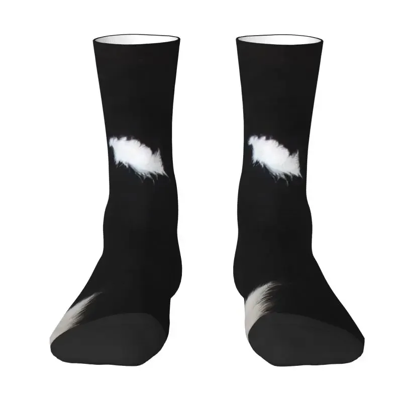 Smooth Rustic Black Cow Hide Print Crew Socks Unisex Novelty Animal Cowhide Texture Spring Summer Autumn Winter Dress Socks
Smooth Rustic Black Cow Hide Print Crew Socks Unisex Novelty Animal Cowhide Texture Spring Summer Autumn Winter Dress Socks