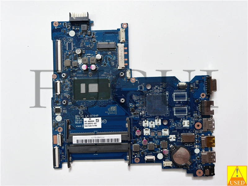 Бывшая в употреблении материнская плата для ноутбука 909210-601 Φ для 250 G5 с ярко протестированной работой 100%
Бывшая в употреблении материнская плата для ноутбука 909210-601 Φ для 250 G5 с ярко протестированной работой 100%