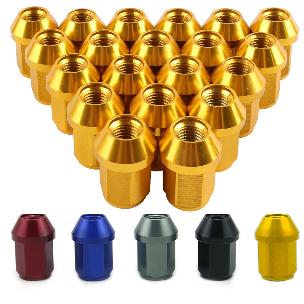 Racing Performance Wheel Nuts M12*1.5 Six-Sided Center Hub Screw 7075-T6 Aluminum For Honda Toyota Mitsubishi Car Accessories
Racing Performance Wheel Nuts M12*1.5 Six-Sided Center Hub Screw 7075-T6 Aluminum For Honda Toyota Mitsubishi Car Accessories