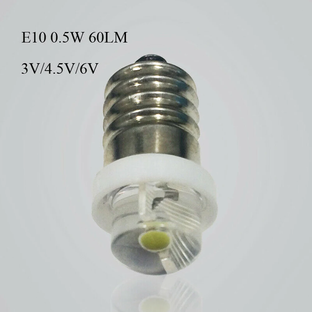 3/4.5/6V 0.5W 6000K Flashlight Replacement Bulb Lantern Torch Bulb LED E10 Urgency Work Lamp Torches Led Bulbs Accessories
3/4.5/6V 0.5W 6000K Flashlight Replacement Bulb Lantern Torch Bulb LED E10 Urgency Work Lamp Torches Led Bulbs Accessories