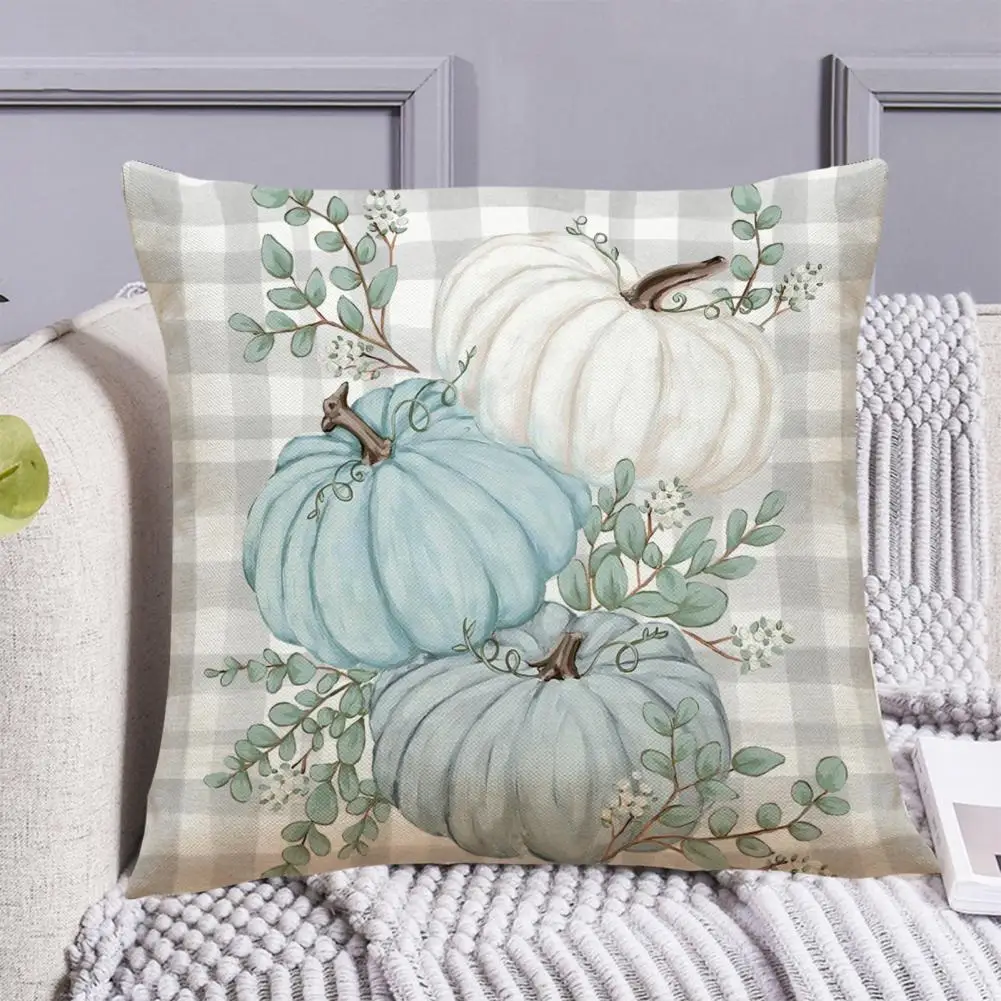 Hand Washable Pillow Case Elegant Linen Pumpkin Pattern Pillow Covers for Fall Home Decor Durable Farmhouse Style for Autumn 
Hand Washable Pillow Case Elegant Linen Pumpkin Pattern Pillow Covers for Fall Home Decor Durable Farmhouse Style for Autumn