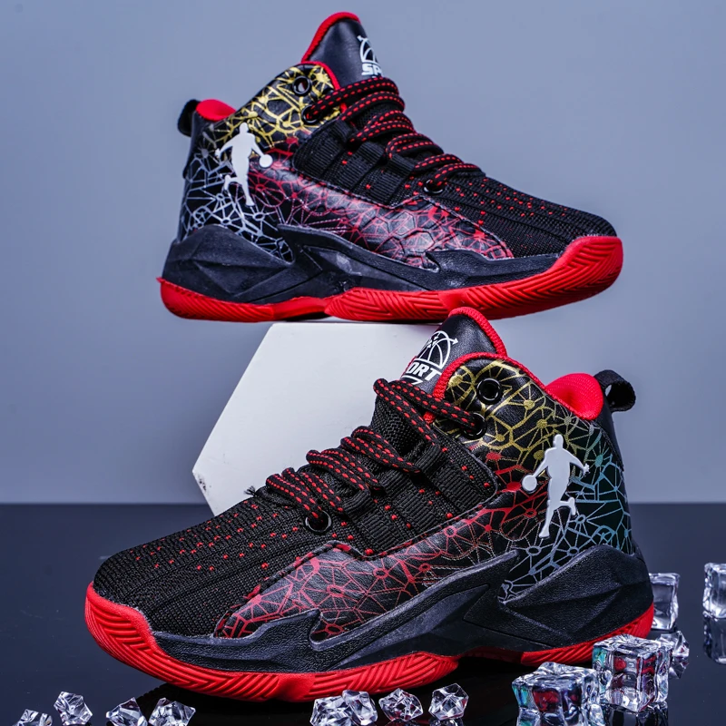 Брендовая Баскетбольная обувь для мальчиков, новинка, популярная классическая детская обувь в стиле ретро, модная повседневная детская обувь, Уличная обувь для девочек для треккинга и бега
Брендовая Баскетбольная обувь для мальчиков, новинка, популярная классическая детская обувь в стиле ретро, модная повседневная детская обувь, Уличная обувь для девочек для треккинга и бега