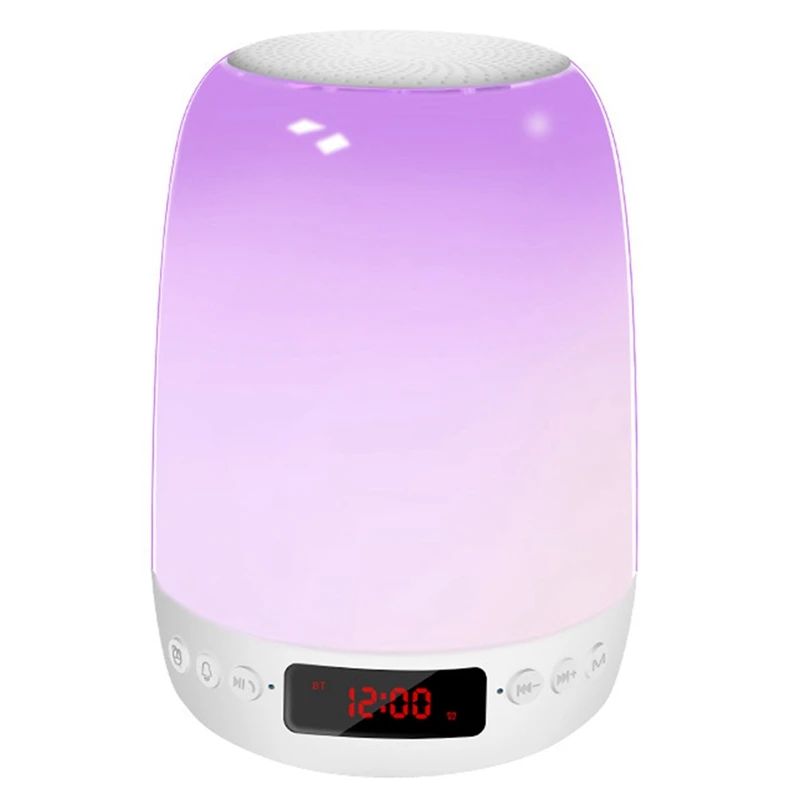Bluetooth 5.1 Audio 7 Color LED Touch Bluetooth Audio Bluetooth Night Light Speaker
Bluetooth 5.1 Audio 7 Color LED Touch Bluetooth Audio Bluetooth Night Light Speaker
