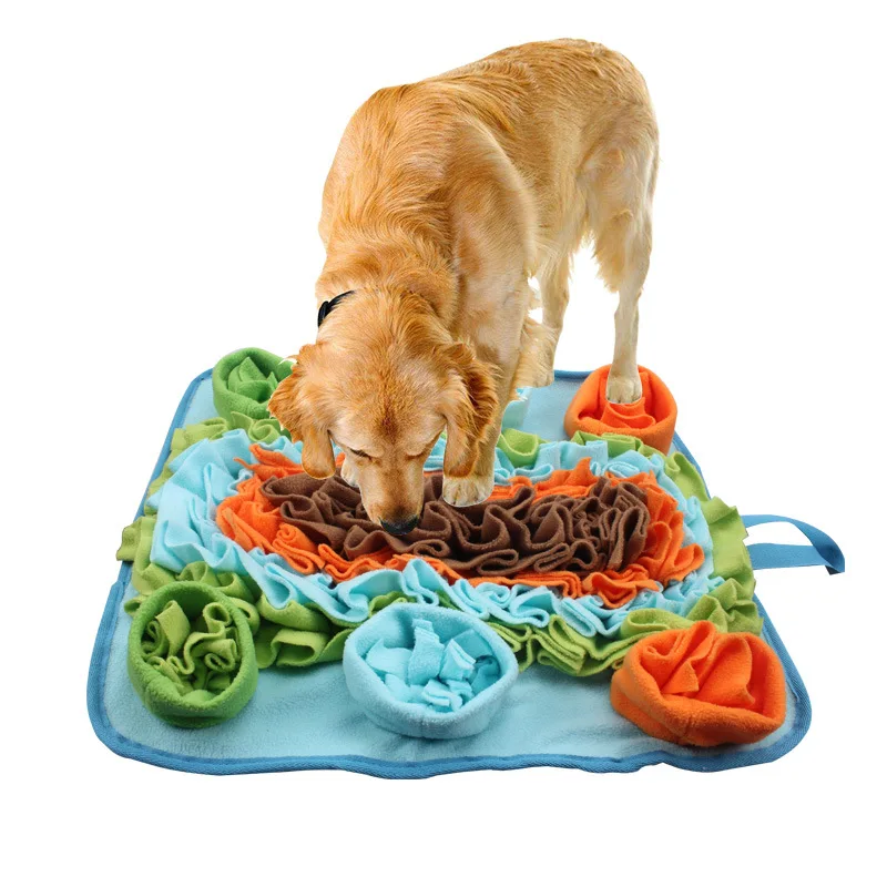 Pet Dog Snuffle Mat Nose Smell Training Sniffing Pad Dog Puzzle Toy Slow Feeding Bowl Food Dispenser Carpet Washable Dog toys
Pet Dog Snuffle Mat Nose Smell Training Sniffing Pad Dog Puzzle Toy Slow Feeding Bowl Food Dispenser Carpet Washable Dog toys
