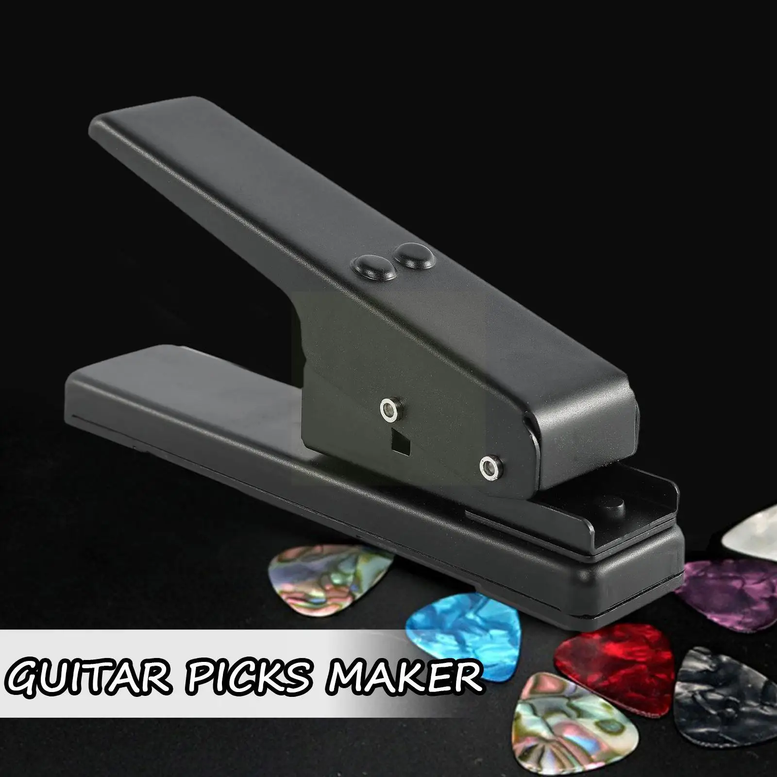 Guitar Pick Cutter Guitar Pick Making Kit Hole Punch Acoustic + Pick 2 Guitar Paper Matte Guitar Acoustic Strips 2 + Picks B0X9
Guitar Pick Cutter Guitar Pick Making Kit Hole Punch Acoustic + Pick 2 Guitar Paper Matte Guitar Acoustic Strips 2 + Picks B0X9