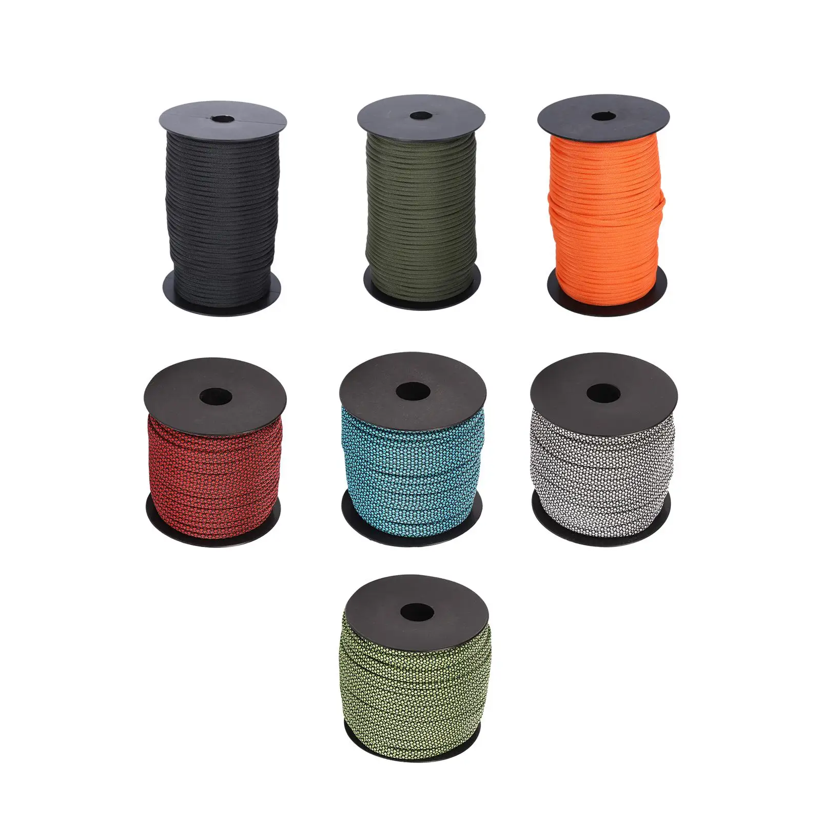 4mm Paracord Camping Rope DIY Weaving Rope Guy Line Tent Awning Guide Rope Core for Survival Camping Hiking Backpacking
4mm Paracord Camping Rope DIY Weaving Rope Guy Line Tent Awning Guide Rope Core for Survival Camping Hiking Backpacking