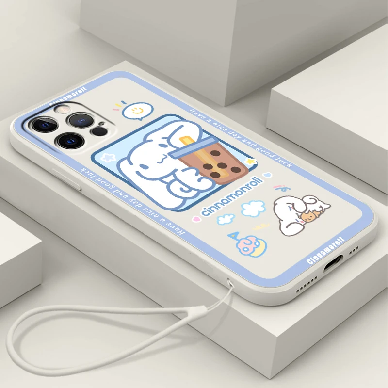 Kulomi Cinnamoroll Cute Art Liquid Rope Cover Phone Case For Apple iPhone 14 13 12 Mini 11 XS Pro Max X XR Plus SE 2020 Funda
Kulomi Cinnamoroll Cute Art Liquid Rope Cover Phone Case For Apple iPhone 14 13 12 Mini 11 XS Pro Max X XR Plus SE 2020 Funda