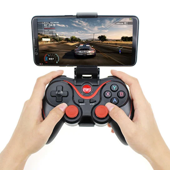 

Wholesale Terios T3 X3 Joystick Wireless Gamepad Gaming Controller Bluetooth BT3.0 Joystick For Mobile Phones Tablet With Phone