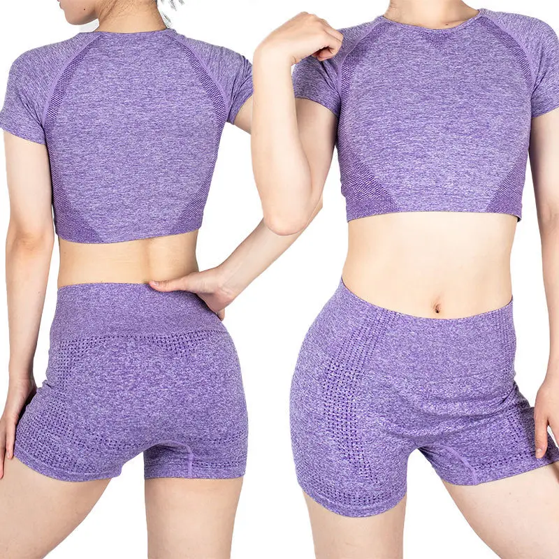 Yoga Female Clothing Sexy Tights Women's Summer Shorts Fashion 2 Piece Sets Womens Outfits Gym Fitness Sport Suit Short Femme
Yoga Female Clothing Sexy Tights Women's Summer Shorts Fashion 2 Piece Sets Womens Outfits Gym Fitness Sport Suit Short Femme