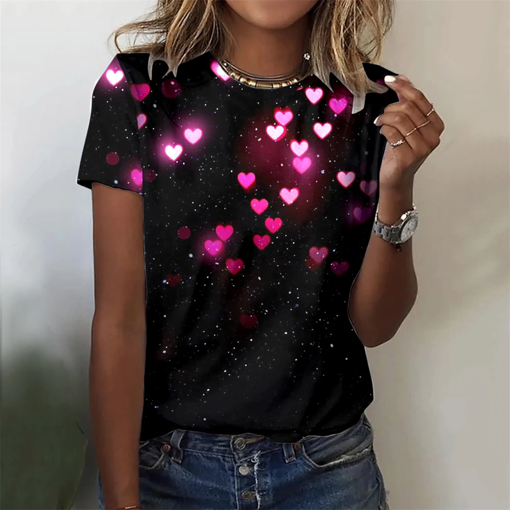 Fashion Heart Graphics 3D Print T-Shirts Women O-neck T Shirt Streetwear Harajuku Tops Female Y2K Oversized Tees Woman Clothing
Fashion Heart Graphics 3D Print T-Shirts Women O-neck T Shirt Streetwear Harajuku Tops Female Y2K Oversized Tees Woman Clothing