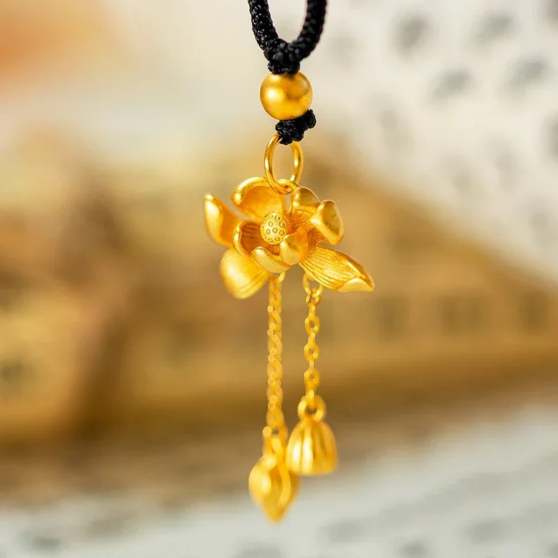 Chinese Style Ancient Brass Plating 3D Lotus Shaped Tassels Sweater Necklace Women Party HanFu Cheongsam Mother Gift Jewelry
Chinese Style Ancient Brass Plating 3D Lotus Shaped Tassels Sweater Necklace Women Party HanFu Cheongsam Mother Gift Jewelry