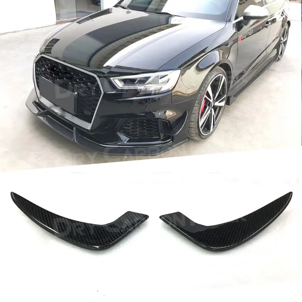 2Pcs Carbon Fiber Front Bumper Side Fins For Audi A3 RS3 Sedan Fins Shark Style Molding Garnish Bumper Decoration FRP
2Pcs Carbon Fiber Front Bumper Side Fins For Audi A3 RS3 Sedan Fins Shark Style Molding Garnish Bumper Decoration FRP