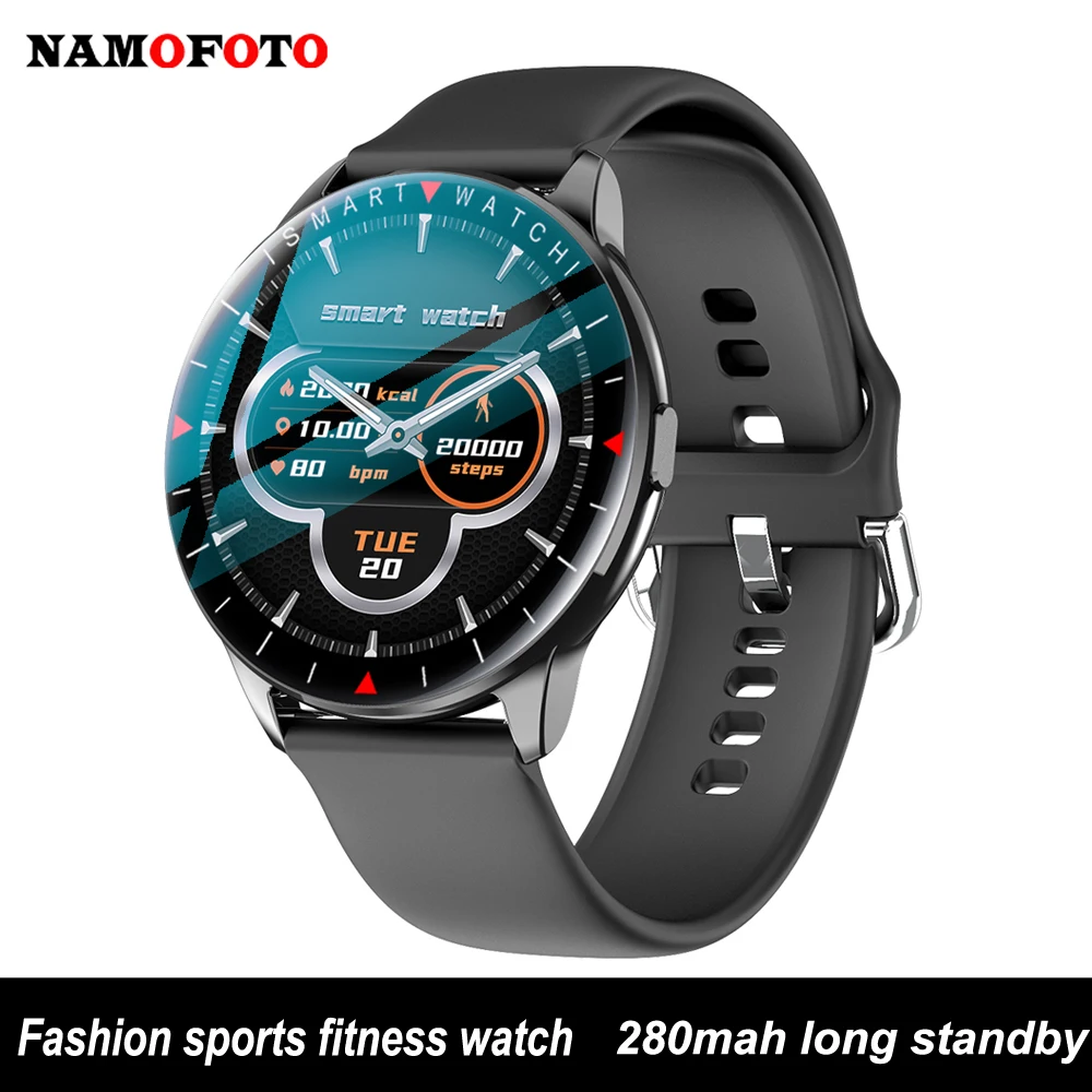 Smart Watch Men Women Fashion Sports Fitness Tracker Watches 1.32 Inch 360*360 HD Screen Full Touch Weather Report Smartwatch
Smart Watch Men Women Fashion Sports Fitness Tracker Watches 1.32 Inch 360*360 HD Screen Full Touch Weather Report Smartwatch