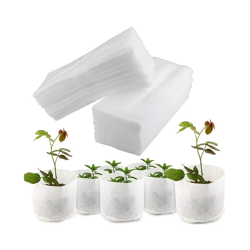100pcs Non-woven Fabric Seedling Bags Garden Balcony Plants Supplies Biodegradable Nursery Bags Ventilate Planting Pots
100pcs Non-woven Fabric Seedling Bags Garden Balcony Plants Supplies Biodegradable Nursery Bags Ventilate Planting Pots