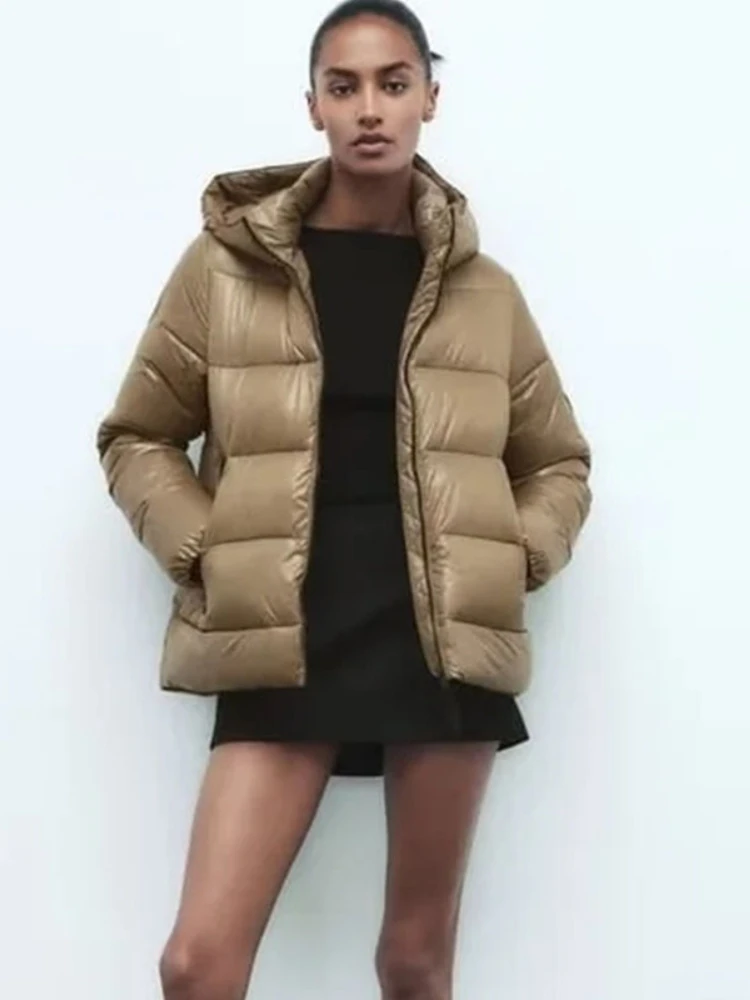 Elegant Solid Color Casual Parkas Fur Women Autumn Winter Solid Color Zip Up Button Sweet Loose Fashion Long Coat Down 2022
Elegant Solid Color Casual Parkas Fur Women Autumn Winter Solid Color Zip Up Button Sweet Loose Fashion Long Coat Down 2022