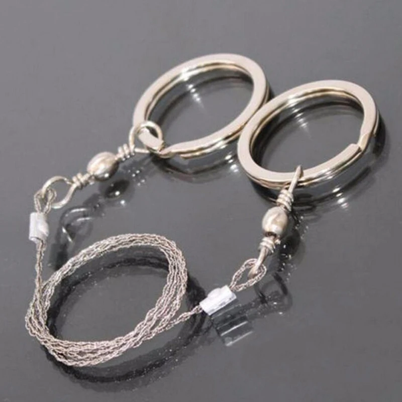 1pcs Portable Stainless Steel Wire Saw Universal Emergency Hand Chain Saw Cutter Hunting Camping Hiking Travel Survival Tool
1pcs Portable Stainless Steel Wire Saw Universal Emergency Hand Chain Saw Cutter Hunting Camping Hiking Travel Survival Tool