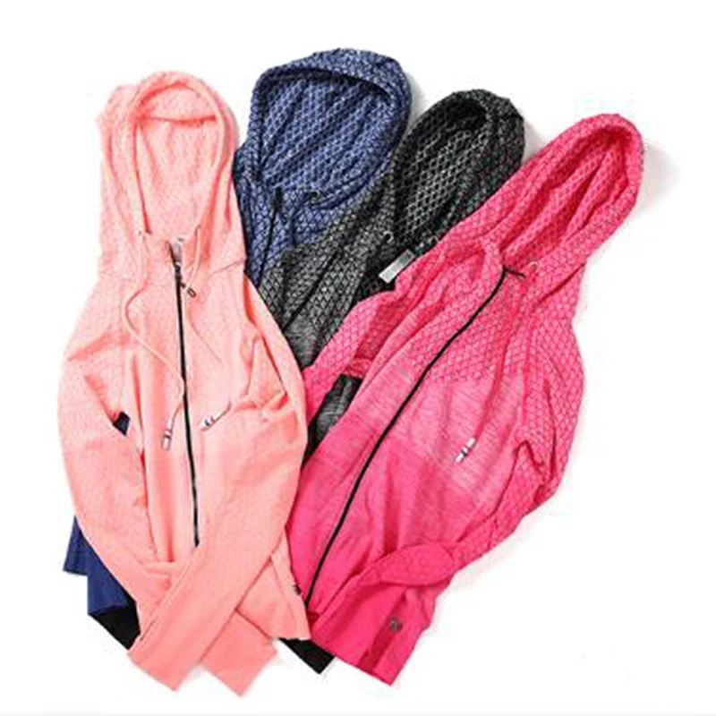 Spring And Summer Ladies Sports Jacket Fitness Slim Zipper Hooded Patchwork Breathable Long-sleeved Shirt Outdoor Running Jacket
Spring And Summer Ladies Sports Jacket Fitness Slim Zipper Hooded Patchwork Breathable Long-sleeved Shirt Outdoor Running Jacket