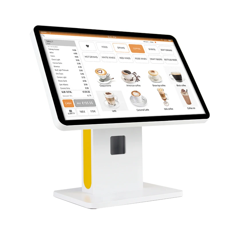 Android POS System 15.6" Touch Screen all in one Cash register for restaurant 2G 16G cash machine with WiFi
Android POS System 15.6" Touch Screen all in one Cash register for restaurant 2G 16G cash machine with WiFi