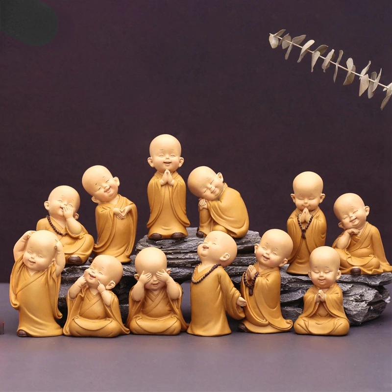 Buddhist Monks DIY Miniature Bonsai Figurines Buddha Statue Fairy Car Ornaments Meditation Home Garden Docor Decoration
Buddhist Monks DIY Miniature Bonsai Figurines Buddha Statue Fairy Car Ornaments Meditation Home Garden Docor Decoration