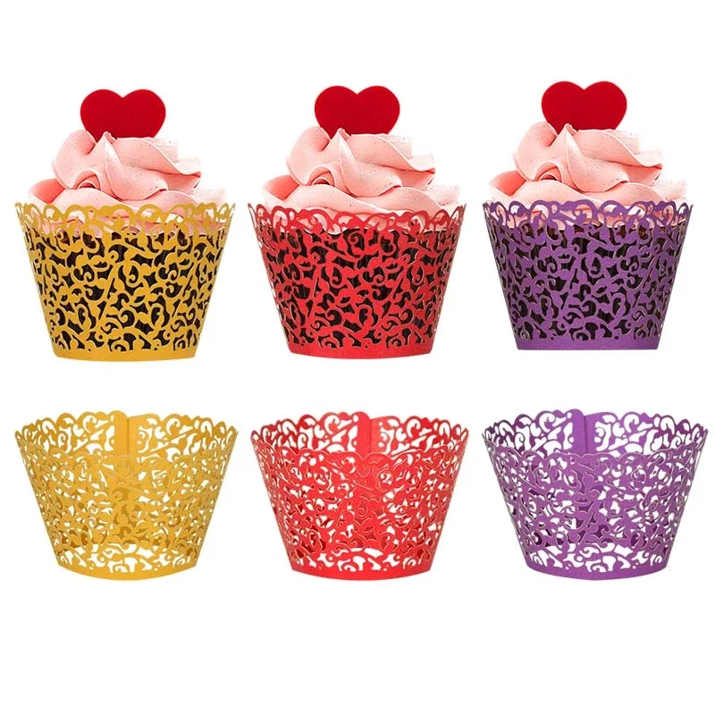 30Pcs/set Muffin Cupcake Paper Cups Chocolate Cupcakes Laser Cut Cupcake Wrapper Liner Baking Cup Cake Decorating Wrap Cases
30Pcs/set Muffin Cupcake Paper Cups Chocolate Cupcakes Laser Cut Cupcake Wrapper Liner Baking Cup Cake Decorating Wrap Cases