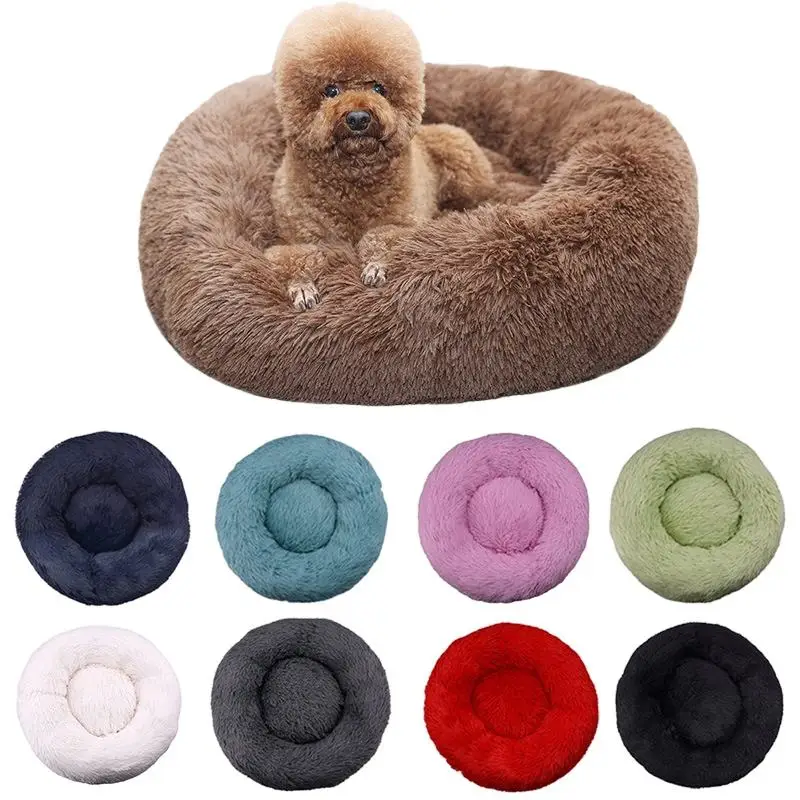 Winter Fluffy Dog Bed Mat Donut Round Dog Kennel Plush Washable Pet Cushion For XXL Dog For Small Medium Cat House Dropshipping
Winter Fluffy Dog Bed Mat Donut Round Dog Kennel Plush Washable Pet Cushion For XXL Dog For Small Medium Cat House Dropshipping