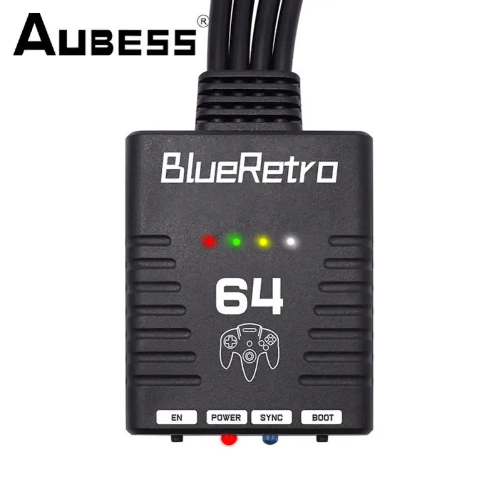 Controllers Adapter Multi-functional Reset Button Blueretro Audio Tv Video Cord 1 To 4 Supports 4 Controller For N64
Controllers Adapter Multi-functional Reset Button Blueretro Audio Tv Video Cord 1 To 4 Supports 4 Controller For N64