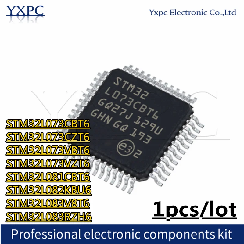 STM32L073CBT6 STM32L073CZT6 STM32L073VBT6 STM32L073VZT6 STM32L081CBT6 STM32L082KBU6 STM32L083V8T6 STM32L083RZH6 L082K86
STM32L073CBT6 STM32L073CZT6 STM32L073VBT6 STM32L073VZT6 STM32L081CBT6 STM32L082KBU6 STM32L083V8T6 STM32L083RZH6 L082K86