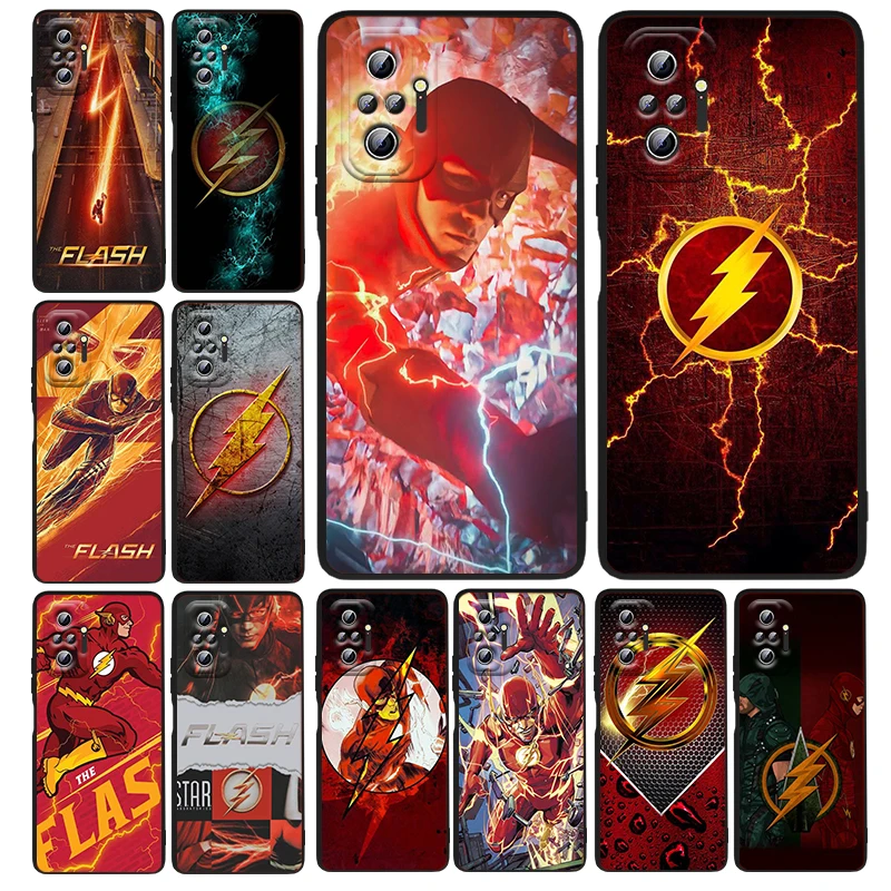 ustice League The Flash Phone Case For Xiaomi Redmi Note 12 11E 11S 11 11T 10 10S 9 9T 9S 8T 8 Pro Plus 5G Black TPU Funda
ustice League The Flash Phone Case For Xiaomi Redmi Note 12 11E 11S 11 11T 10 10S 9 9T 9S 8T 8 Pro Plus 5G Black TPU Funda