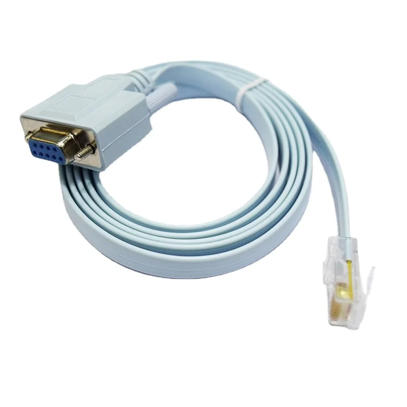 Console Cable RJ45 Ethernet To RS232 DB9 COM Port Serial Female Routers Network Adapter Cable for Cisco Switch Router
Console Cable RJ45 Ethernet To RS232 DB9 COM Port Serial Female Routers Network Adapter Cable for Cisco Switch Router