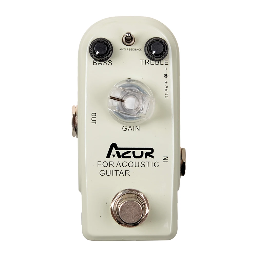 AZOR AP-318 Acoustic Guitar Effect Pedal With True Bypass For Acoustic Guitars Electric Instruments Effect Pedal Guitars Parts
AZOR AP-318 Acoustic Guitar Effect Pedal With True Bypass For Acoustic Guitars Electric Instruments Effect Pedal Guitars Parts
