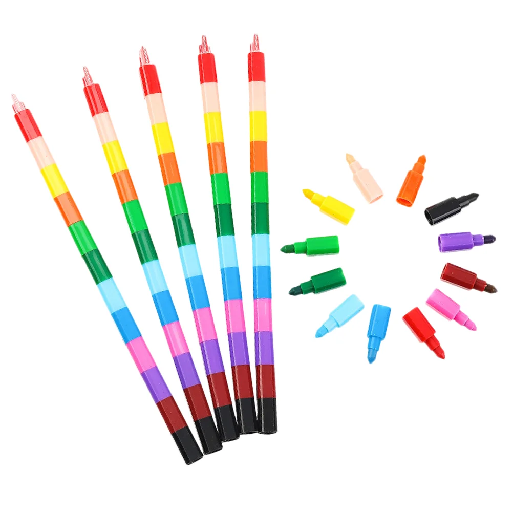 12 Pcs Painting Stitching Crayons Graffiti Kids Children Wax Stack Novel Stackable Detachable
12 Pcs Painting Stitching Crayons Graffiti Kids Children Wax Stack Novel Stackable Detachable