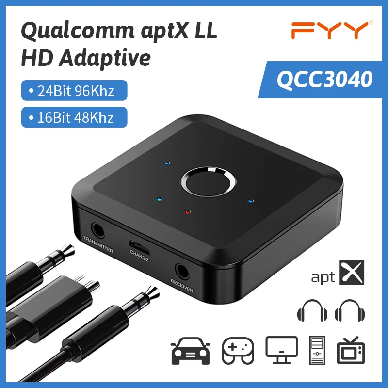 Новый Bluetooth 5,2 аудио передатчик приемник 3,5 мм разъем AUX aptX адаптивный LL HD беспроводной адаптер для ПК ТВ наушников автомобильный динамик
Новый Bluetooth 5,2 аудио передатчик приемник 3,5 мм разъем AUX aptX адаптивный LL HD беспроводной адаптер для ПК ТВ наушников автомобильный динамик