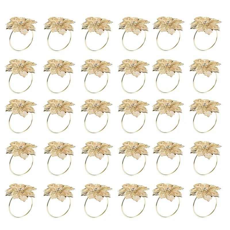 30Pack Napkin Rings, Gold Napkin Rings Buckles For Table Decorations, Wedding, Dinner,Party, DIY Decoration,Gold
30Pack Napkin Rings, Gold Napkin Rings Buckles For Table Decorations, Wedding, Dinner,Party, DIY Decoration,Gold